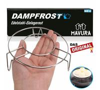 DAMPFROST Insert vapeur en acier inoxydable Grille d'insertion Cuiseur vapeur Insert Support de cuisson