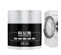 Damping Grease - Reduces Noise Friction Shock Movement, Thick Viscous Slowing Mechanical Gel Paste, 50g Tub Capacity + 60g Gross Weight, Premium Grade High Qualiity Synthetic Lubricant - For Soft Clos