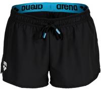 ARENA Team Short Solid Maillot, Noir, L Femme