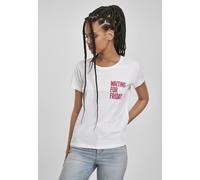 Dámské tričko Mr. Tee Ladies Waiting For Friday Box Tee blanc/rose - S