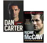 Dan Carter The Autobiography By Dan Carter & The Real McCaw The Autobiography By Richie McCaw 2 Books Collection Set