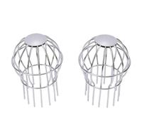 Dan&Dre Filtres de Protection de Bec de Descente, Protecteur de Bec de | Conception Ronde pour Aiguilles et Débris, Installation Facile par Pression, Antirouille et Durable pour une Utilisation en