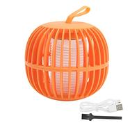 DAN&DRE Piège à Insectes électrique avec Chargeur USB, Tueur de Moustiques, avec Boîtier ABS à Faible Bruit et Mode Lumière Chaude, pour la Maison et Le Camping