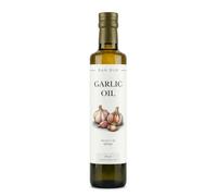 Dan-Dur Huile d'Ail Infusée Comestible 250 ml | Huile Infusée à l'Ail, 250 ml, Comestible