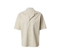 DAN FOX APPAREL Chemise 'Roman' blanc cassé, Taille S