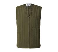 DAN FOX APPAREL Gilet 'Fabian' kaki, Taille M