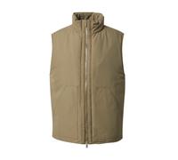 DAN FOX APPAREL Gilet 'Kuzey' olive, Taille S