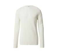 DAN FOX APPAREL Pull-over 'Justus' blanc cassé, Taille M