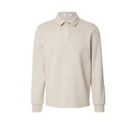 DAN FOX APPAREL T-Shirt 'Dean' beige chiné, Taille L