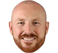 Dan Pembroke (Beard) Big Head. Masque plus grand que nature.