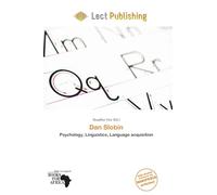 Dan Slobin: Psychology, Linguistics, Language acquisition