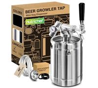 Dana Trading PKBRTP50.3 NutriChef Homebrew Mini distributeur de CO2 en acier inoxydable (1,9 l)