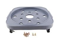 DANAIXZ 11 inch Multifunctional Rolling Plant Stand with Wheels, Movable Flower Pot Pallet for Gas Tank, Home Garden Indoor Outdoor Use