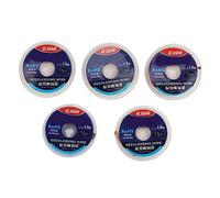 DANAIXZ 5 pièces fil à souder à faible teneur en cuivre mèche à dessouder outil de retrait de soudure longueur de 1,5 mètres pour le nettoyage des cartes PCB et la réparation des c