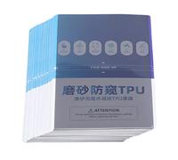 DANAIXZ 50 pcs givré anti-regard protecteur d'écran de téléphone portable film hydrogel film flexible en TPU pour téléphone portable montre caméra anti-transpiration anti-empreintes