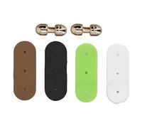 DANAIXZ Amortisseur de Vibrations pour Raquette de Tennis de qualité supérieure, 4 pièces, Amortisseur en Silicone Souple avec fermoirs en Alliage de Zinc, réduit Les Vibrations de