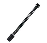 DANAIXZ Axe de moyeu de Roue de vélo arrière réglable en Alliage d'aluminium Tige d'arbre de Baril pour vélo de Montagne vélo de Route entraîneur de Cyclisme Noir 168mm à 178mm de Largeur (M12xP1.75)