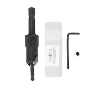 DANAIXZ Bit de forage de contre-fraude 3,5 mm Hex Hex Shank Bit de forage de menuiserie conique pour le bit de contrefacte en carbure de bois avec conception de machines à sous lar