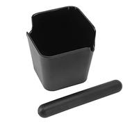 DANAIXZ Boîte à café à marc de café semi-automatique de qualité supérieure, durable, collecteur de déchets de grande capacité pour la maison, les cuisines, les cafés, plastique ABS