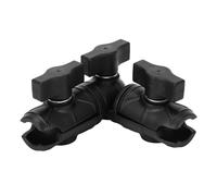 DANAIXZ Bras pivotant à Double Douille Composite Robuste, Rotation à 360 degrés, Double Support à Bille de 1 Pouce avec mécanisme à cliquet pour Motos, tracteurs, Chariots élévateurs,