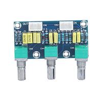 DANAIXZ Carte de tonalité Professionnelle Amplificateur Haute Basse Tension en Plastique Passif Carte de contrôle du Volume de Haut-Parleur DIY pour systèmes Audio et cinémas maiso