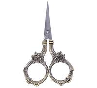 DANAIXZ Ciseaux à fleurs Vintage, ciseaux de broderie de Style européen, ciseaux artisanaux en acier inoxydable pour la couture et les collectionneurs (Bronze)