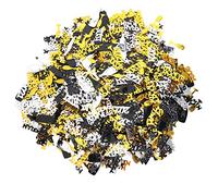 DANAIXZ Confettis de l'année 2021, paillettes étoiles scintillantes, décorations de bouteilles de vin pour fêtes de Noël, célébrations de vacances, matériau PVC, sac de 100 g, disp