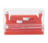 DANAIXZ Enfile-aiguille double pour machine à coudre Enfile-aiguille à main Outil d'insertion Applicateur 100% plastique de marque Léger Durable Couleur rouge Taille 7,3 cm 1 paque