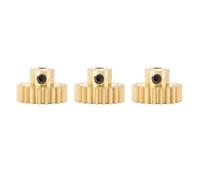 DANAIXZ Engrenage de moteur de voiture télécommandée en cuivre M0.8 3,175 mm, pièces de rechange pour modèles HSP Axial Traxxas RC, 3 pièces (23t)
