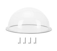 DANAIXZ Fenêtre en Forme de dôme pour Chien, Portail de clôture en Acrylique Transparent et Durable pour niches pour Chiens et poulaillers de Jardin, 33 cm de diamètre, Comprend Un