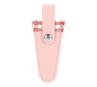 DANAIXZ Housse de protection en cuir PU pour ciseaux à coudre, pour broderie, quilting, artisanat, étui de protection pour les amateurs de couture, bricolage, 1 pièce, 7,4 x 3,2 x (Bourgogne)