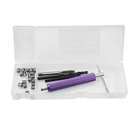 DANAIXZ Kit de réparation de filetage M6x1.0, ensemble d'inserts de restauration de filetage en acier inoxydable haute résistance pour la réparation de bloc moteur automobile, Kit