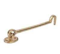 DANAIXZ Loquets de fenêtre en laiton antique de style chinois, crochet de sécurité robuste, attelle anti-vent pour la maison, le bureau, usage commercial, matériau en laiton durabl (Couleur Laiton)