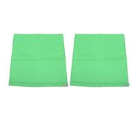 DANAIXZ Lot de 2 Drapeaux Professionnels d'entraînement équestre en Nylon Durable pour l'entraînement de désensibilisation des Chevaux et Les activités de Plein air, Couleurs Vives (Verte)