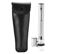 DANAIXZ Loupe de loupe de loupe de 100x Mini LED Professionnelle avec Un Microscope Portable léger à Foyer réglable pour Les collectionneurs de Monnaie Les étudiants scientifiques