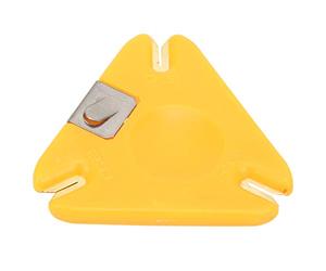 DANAIXZ Outil de dénudage de Ligne de pêche Professionnel avec cuivre pour enlever et Couper la Ligne tressée, Accessoire pour pêcheurs, Plastique PP 40x35x4mm 10g (Orange)