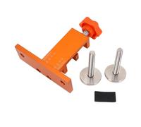 DANAIXZ Outil de gabarit d'installation de porte d'armoire positionneur de montage réglable en alliage d'aluminium robuste pour portes d'armoire de cuisine salle de bain de 7 mm à