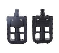 DANAIXZ Pédales de vélo Mountain Road universelles antidérapantes légères à Angle réglable pédales à Plate-Forme Pliante Filetage 14 mm compatibles avec la Plupart des vélos plasti