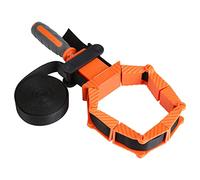 DANAIXZ Pince de serrage pour bande de travail du bois de 4 m, outil d'encadrement d'étau à onglet d'angle à cliquet en nylon robuste avec poignée antidérapante pour les projets de