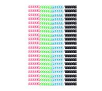 DANAIXZ Protecteurs de Câble de Charge 20 Pack Spirale Silicone Universel Téléphone Ordinateur Portable Protecteurs de Cordon 4 Couleurs 80 Pièces Économiseur de Câble Flexible Dur