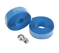 DANAIXZ Ruban de guidon de vélo EVA léger, durable, antidérapant, confortable, pour vélo de route, de montagne, noir, bleu, rouge, blanc, rose, vert, jaune, café (Bleue)