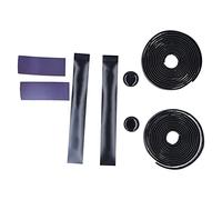 DANAIXZ Rubans de guidon de vélo avec poignées antidérapantes de qualité supérieure avec bouchons de barre, mousse EVA confortable absorbant les chocs pour le cyclisme longue dista