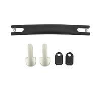 DANAIXZ Sangle de Rechange pour poignée de Bagage, poignée de Traction en Plastique Durable avec couvercles d'extrémité en Alliage de Zinc, poignée en Caoutchouc Confortable pour s