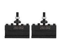 DANAIXZ Support de poteau d'outil en acier rapide, 2 pièces, pour tour CNC, face de tournage, cale d'alésage Type 250002, accessoires matériels