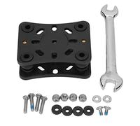 DANAIXZ Support de téléphone pour Moto, Amortisseur de Chocs, Support de téléphone Anti-Vibration de qualité supérieure avec Pare-Chocs en Silicone, Support de téléphone Universel pour