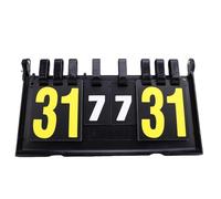 DANAIXZ Tableau de Bord de Table à 4 Chiffres, Portable et Durable en Plastique ABS pour Tennis de Table, Badminton, Tennis, Football, Volley-Ball, matchs de Sport, Utilisation en