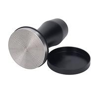DANAIXZ Tamper à café professionnel, tampon calibré à ressort avec base en acier inoxydable pour la préparation d'espresso, outil de bourrage durable en alliage d'aluminium pour ca (58 fils en bas)