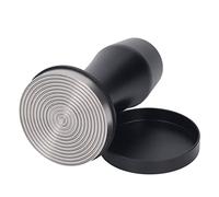 DANAIXZ Tamper à café professionnel, tampon calibré à ressort avec base en acier inoxydable pour la préparation d'espresso, outil de bourrage durable en alliage d'aluminium pour ca (53 fils en bas)