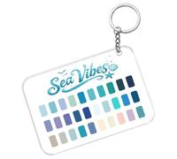 d'analyse des couleurs en acrylique transparent réutilisable
