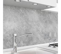 danario Crédence Adhésive pour Cuisine - Panneau Mural décoratif Autocollant | Protège Mur Cuisine | Décoration Aspect Mat | 0,40 mm - Pierre Grise - 60cm x 220cm